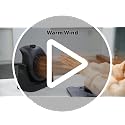 2-in-1 Portable Space Heater and Cooling Fan for Home and Office