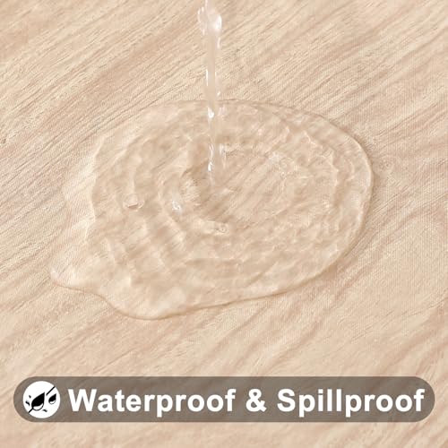 Elastic Fitted Rectangular Tablecloth - 30x72 Waterproof Vinyl Cover