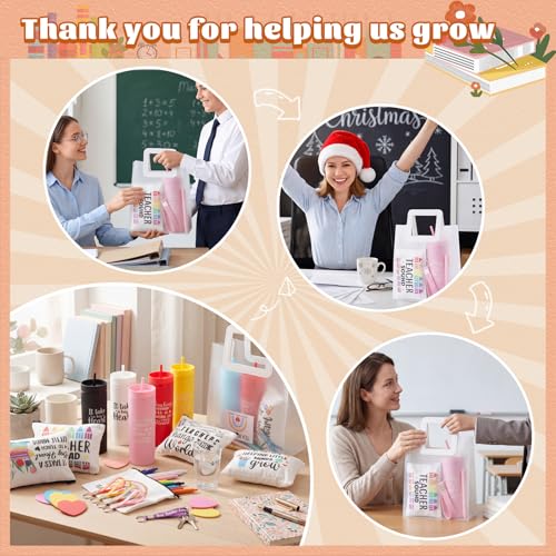 Teacher Appreciation Gift Set with 16 oz Insulated Tumbler and Accessories