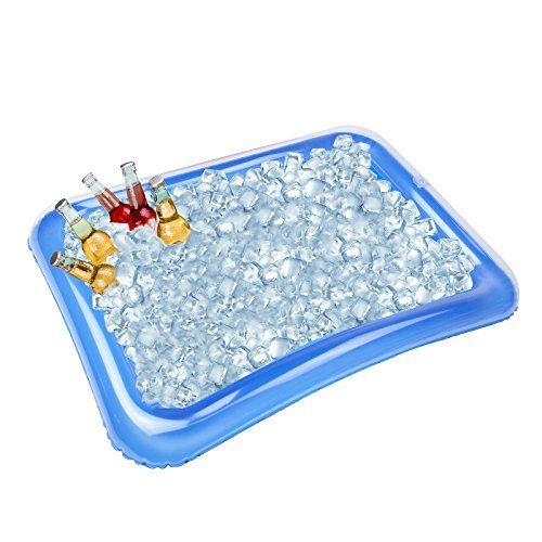 4-Pack Inflatable Ice Serving Bar Coolers for Parties, BBQs & Picnics