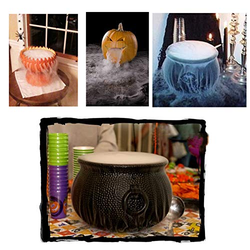Ultrasonic Mist Maker with LED Light for Halloween Decorations and Fountains