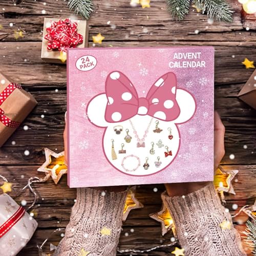 Kids DIY Jewelry Christmas Advent Calendar - 24 Day Holiday Countdown Set