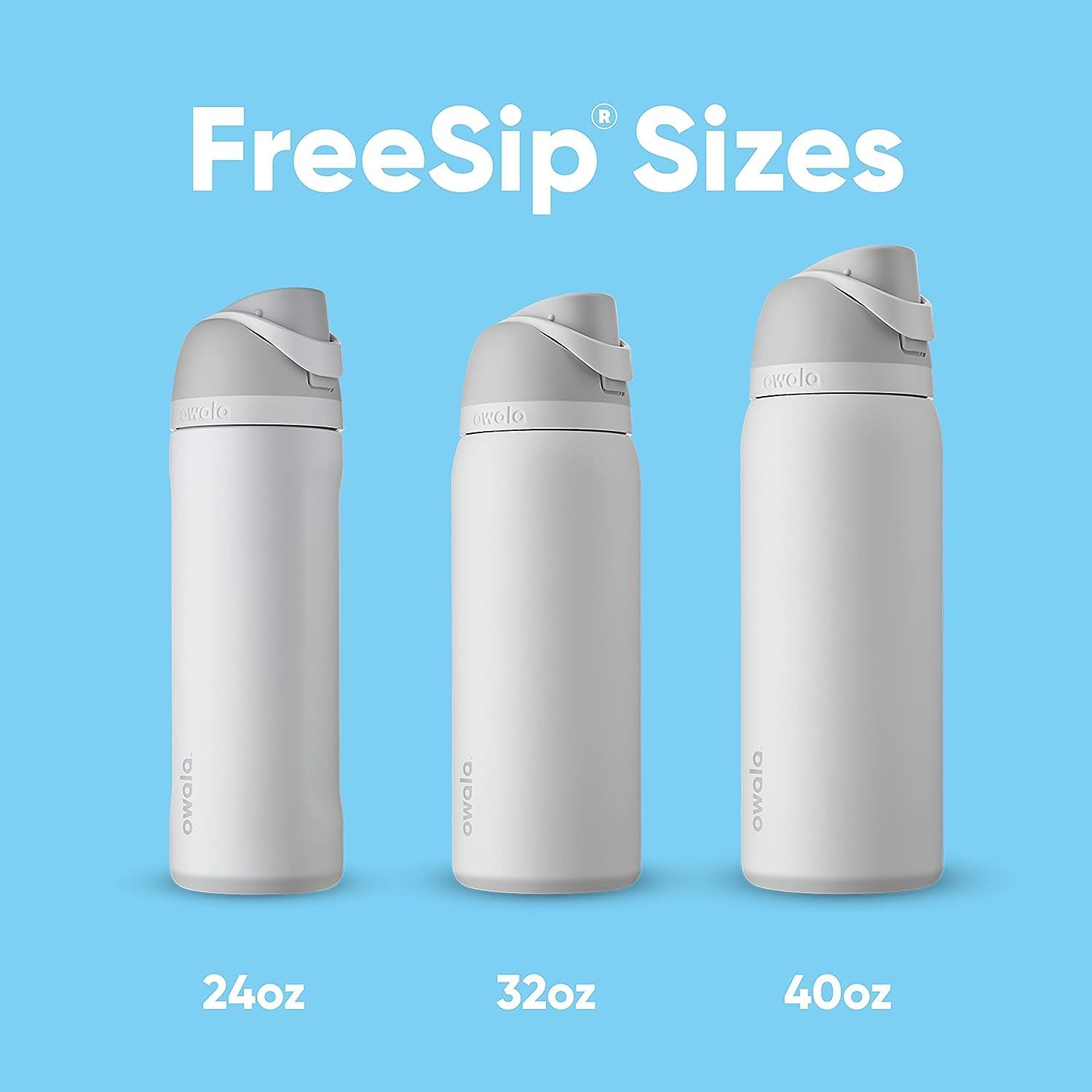 Owala FreeSip Insulated Stainless Steel Water Bottle - 40 oz BPA-Free | Perfect for Sports, Travel & School - Citrus Crush