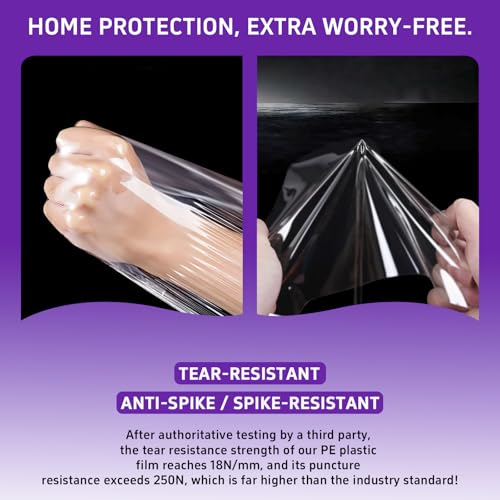 Heavy Duty Mattress Bag - 6 Mil Waterproof & Tear-Resistant, Full Size