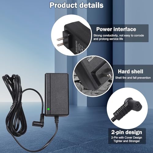 29V 2A Power Adapter for Electric Lift Chairs and Recliners, 2-Pin Connector