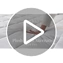 Twin XL Cotton Mattress Topper with Deep Pockets - Cooling & Comfortable