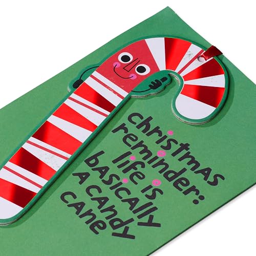 Christmas Card with Ornament Keepsake – Designed by Kate Smith, Candy Cane Variation