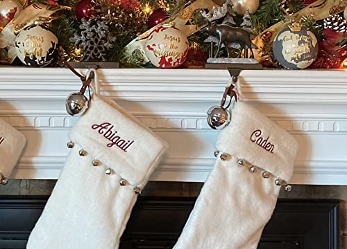 Silver Sleigh Bell Gift Set with Leather Strap and Certificate of Authenticity