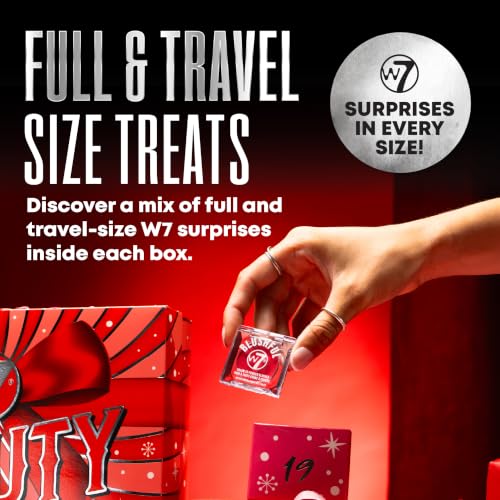 W7 Beauty Blast Makeup Advent Calendar 2026 - 24 Cosmetic Treats & Miniatures