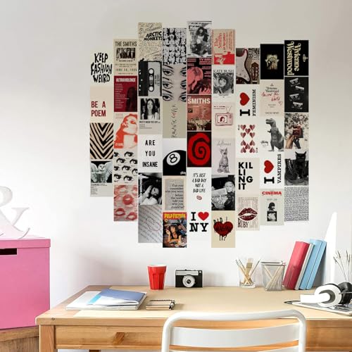 Downtown Girl Wall Collage Kit 50Pcs Y2K Room Decor Aesthetic Vintage Posters