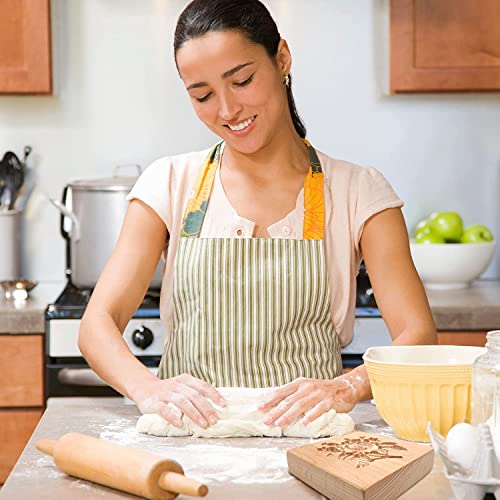 MOTEERLLU Wooden Springerle Cookie Mold Rabbit - Baking & Cookie Cutter