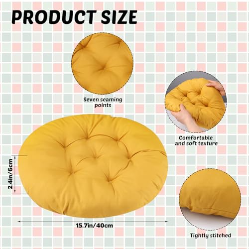 12-Piece 16-Inch Round Floor Cushion Set for Kids Flexible Seating