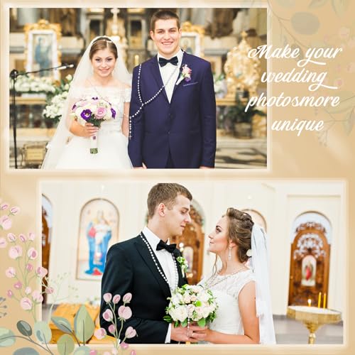 Pearl Wedding Lasso Unity Cord for Ceremony with Elegant Gift Box