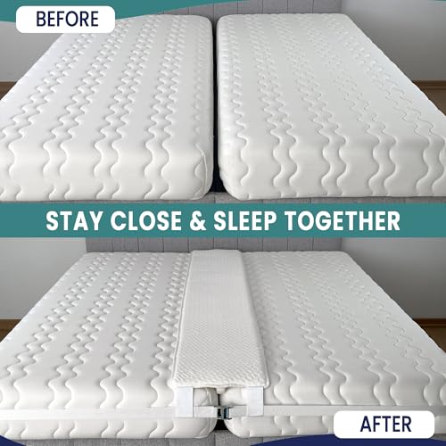 Split King Bed Bridge & Mattress Connector - Twin XL to King Gap Filler