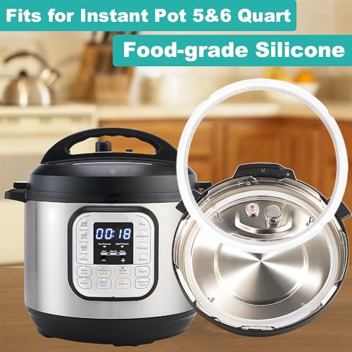 2-Pack Silicone Sealing Rings for 5 & 6 Quart Pressure Cookers