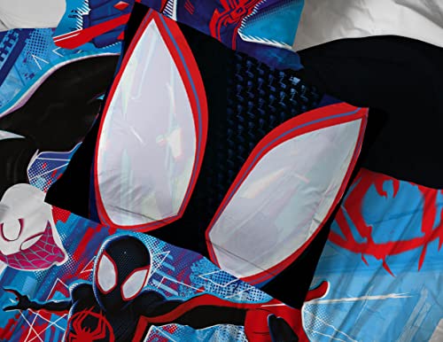 Spiderman Twin Comforter Set with Sheets & Pillowcase - Marvel LEGO® Spider-Verse