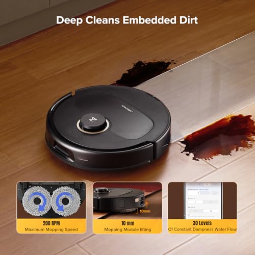 Roborock Qrevo S5V Robot Vacuum and Mop with Self-Emptying Dock