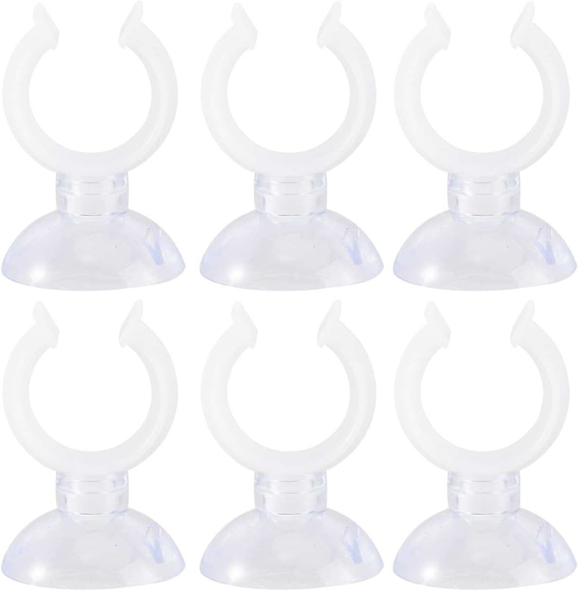 Skiennix Candle Holder Clamps - 6 Pack Suction Cups for Christmas & Valentine's Day | 20mm