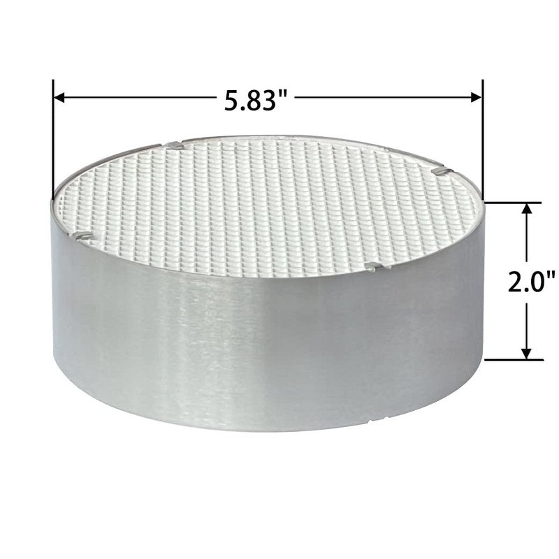 Protalwell Wood Stove Catalytic Combustor, 6" Round Ceramic Catalytic Combustor Replacement for Dutchwest & Englander & Dovre Wood Burning Stoves