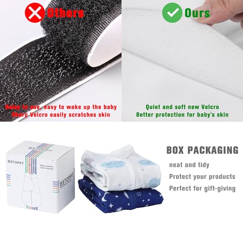3-Way Adjustable Baby Sleep Sack & Swaddle - Wearable Blanket (3-6 Months)