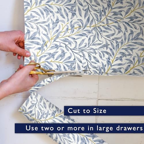 Neroli & Bergamot Scented Drawer Liners - Floral Design, 5 Large Sheets