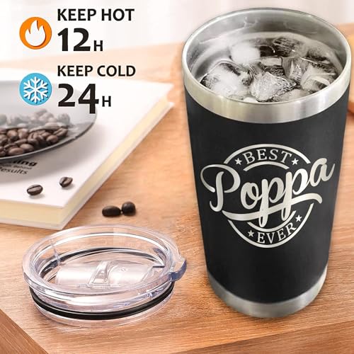 Emily Gift 20oz Engraved Stainless Steel Tumbler - Dad Gift, Travel & Camping