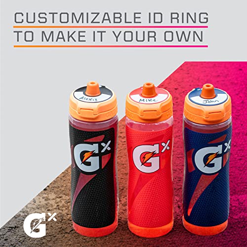 Gatorade Gx Refillable Squeeze Bottle Black 30oz