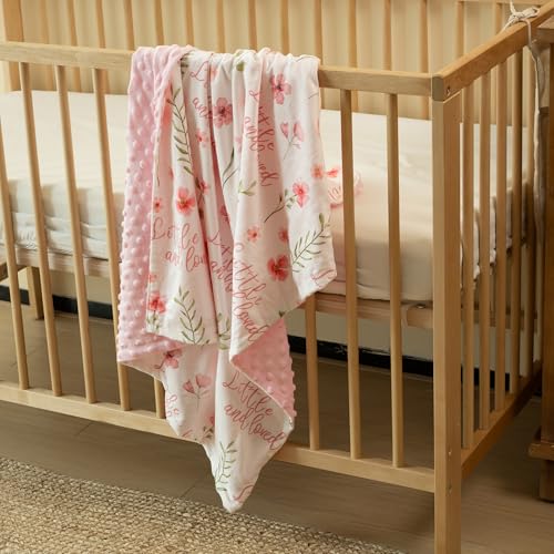 CIVARUA KIDS Fleece Baby Blanket - Soft Minky Receiving Blanket 30"x40"