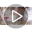 Macrame Bedside Caddy - 7-Pocket Hanging Storage Organizer for Bunk Beds