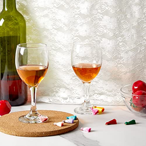 Yingzhao 88 Pcs Wine Glass Charms Set with Tassels & Rings for Stemware