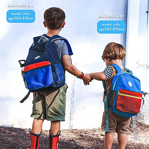 STEAMEDBUN Kids Toddler Backpack for Boys Age 3-6 Kindergarten School