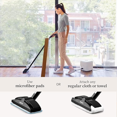 Dupray Neat Steam Cleaner for Home - Multipurpose Chemical-Free Steamer with 17 Accessories