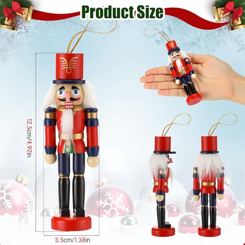 Simgoing Christmas Nutcracker Advent Calendar 2026 - Red & Black Traditional Style