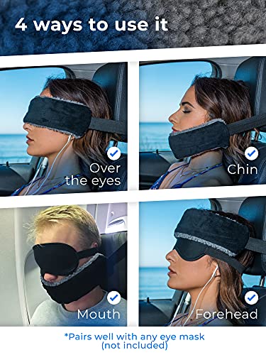 Travel Pillow with Adjustable Straps for Neck Support