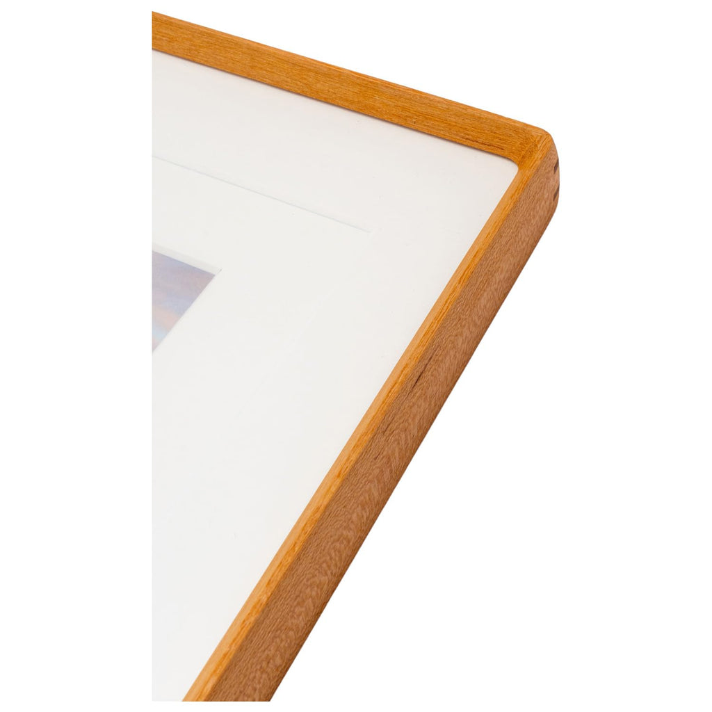 Zibrelte Natural Wood 12x18 Picture Frame, Display 11x17 Photo with Mat or 12x18 Without Mat, Solid Teak Wood Poster Frame with Plexiglass, Tabletop and Wall Hanging Display