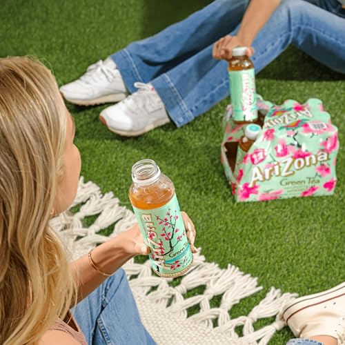 Arizona Green Tea with Ginseng and Honey 16 Fl Oz 12 Pack
