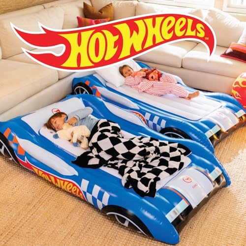 Kids Inflatable Air Mattress - Portable Blow Up Bed for Sleepovers & Travel