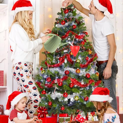 Christmas Tree Watering Funnel System with 45-Inch Flexible Hose