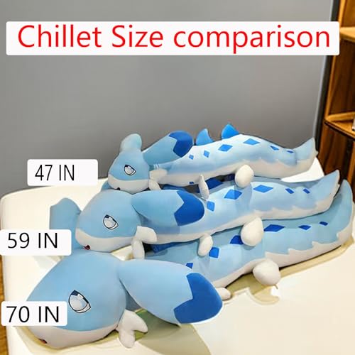 MOTTLEDI Pink Chillet 47 Inch Oversized Plush Toy - Giant Sleeping Hugging Pillow