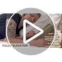 Triangle Wedge Pillow for Sleeping - 7 Inch Compact Design for Snoring Relief and Back Support