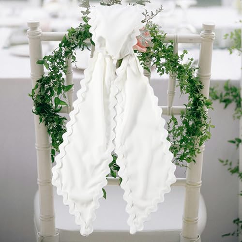 Blank Wreath Sash with Ric Rac Trim for Monogram Embroidery