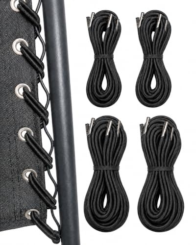 Universal Zero Gravity Chair Replacement Cords - 4 Pack Elastic Repair Kit
