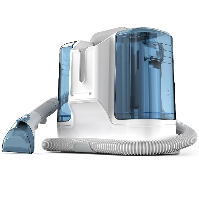 Portable Carpet Cleaner & Upholstery Shampooer - 450W Spot Extractor