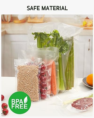Precut Vacuum Sealer Bags for Food Storage - 150 Count Variety Pack