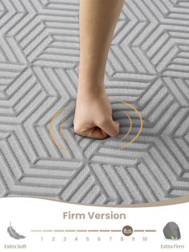 3-Inch Firm Mattress Topper Queen – High Density Memory Foam for Back Pain Relief