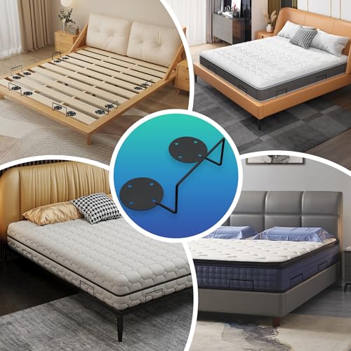 Mattress Retainer Bar for Bed Frame - Anti-Slip Holder (Set of 4)