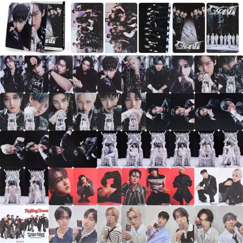 55PCS KPOP Lomo Photo Card Set - Collectible Idol Fan Cards