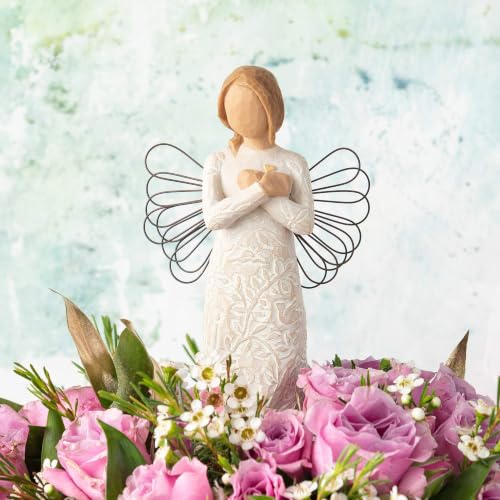 Hand-Painted Angel Remembrance Figurine 5-Inch Sympathy Gift