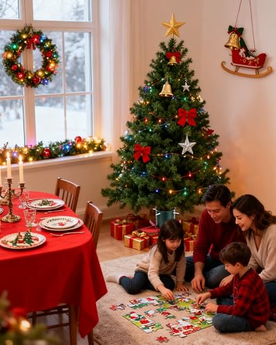 Real Christmas Tree Stand Base for Live Trees up to 6.5 ft - Star Design