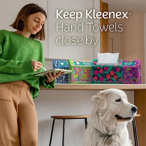 Kleenex Disposable Paper Hand Towels, Cloth-Like Softness, 360 Total Tissues